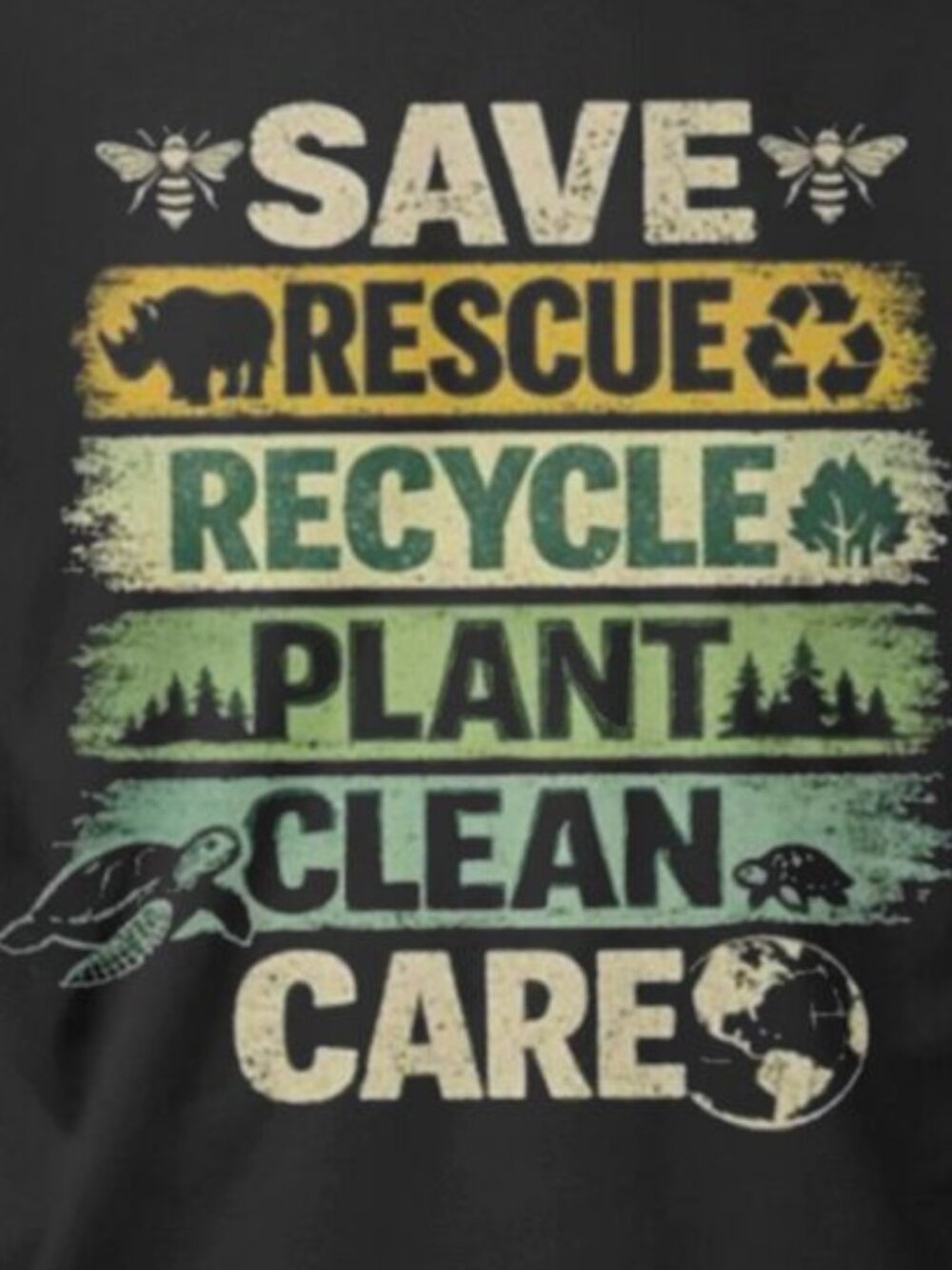 Earth Day Activist Environmental Nature Lover T-Shirt 257 - Picture 2 of 5
